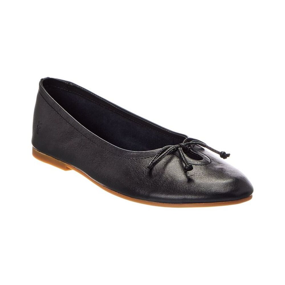 Frye Emma Leather Ballet Flat, Black